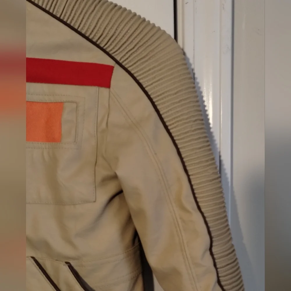 Disney Store Star Wars Youth Faux Leather Finn Pilot Jacket (A1)
